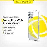 Baseus Simple Series 2 Transparent Phone Case for iP 15 Series