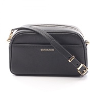 [Pre-owned] Michael Kors Jet Set Small Camera Shoulder Bag 32F5GJ6C5L001 Black Leather Crossbody Bag