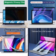 Privacy film Compatible with Macbook Air M3 A3113 A3114 13.6 M2 A2681 Magnetic anti blue light Film 