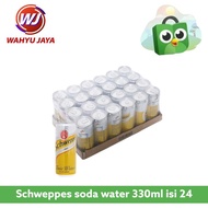 schweppes soda water 330 ml 1 dus @24