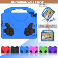 Samsung Tab S9 FE / S6 / S7 / S8 / S9 / S5E SILIKON TABLET ANAK ANTI SHOCK CASING JEMPOL