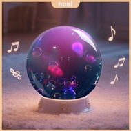 [New] 3D Video Crystal Ball with Stand Video Glass Ball with Black Base Memory Sphere Lamp Gift for 