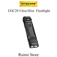 NITECORE EDC29 Ultra-Slim EDC Flashlight: 6500Lm, USB-C Rechargeable, 2500mAh