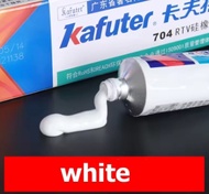 Kafuter กาวซิลิโคนใส 45 กรัม K-704 K-705 K-704B RTV สีดํา สีขาว diy