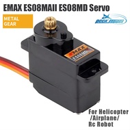 EMAX ES08MAII ES08MD II Metal GEAR Digital Servo up sg90 ES08A ES08MA MG90S TREX 450 Helicopter Airp