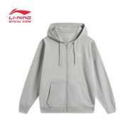 LI-NING SPORTS STYLE HOODIE - GREY - AWDU605-5