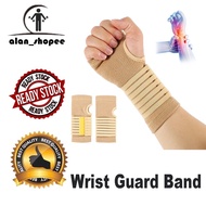 1 Pair Elastic Bandage Wrist Guard/ Support  Hand Band Wrist Guard / Outdoor Carpal Tunnel Hand Brace /Sport Safety Accessories  Wrist Band/ Sprain Strain Support Gloves Wrist Band