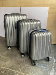 新秀麗/ Samsonite 28/24/20” 新秀麗 (QUARRY) 橙色/銀色 正品  全新 2023年new production  8-wheel spinner 行李箱旅行箱托運 luggage baggage travel suitcase hand carry on cabin