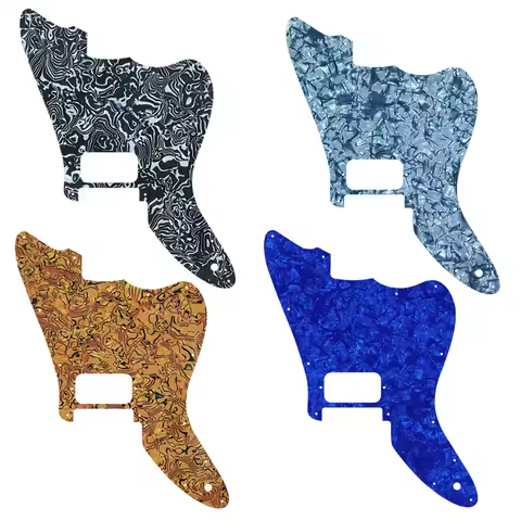 Fei Man Custom Guitar Parts - For，US Custom Fender Squier Jagmaster Guitar Pickguard Multicolor Choi