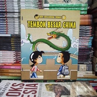 Buku Original SERI KEAJAIBAN DUNIA TEMBOK BESAR CHINA 1 & Buku Aktivitas UPin & Ipin Huran dan Lauta