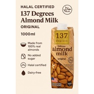 Halal Certified 137 degrees Almond Milk 1000ml