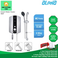Alpha VIZZ 98EP Instant Water Heater with AC Pump Pemanas Air Elektrik