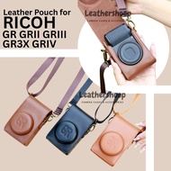 Leather Pouch Cover for Ricoh GR GRII GRIII GRIV GR3X All Types Camera Bag