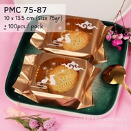 Pmc 75-87 Plastic Mooncake 75gr Snowskin Pia Moon Cookies