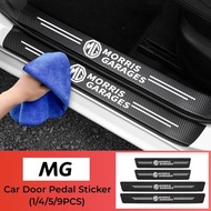 【 Ready for shipment 】 MG carbon fiber car door sticker anti tampering MG HS ZS EP MG5 MG3 MG4 EV 4 