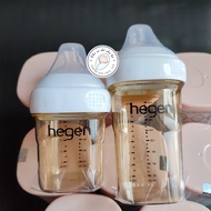 Bình sữa HEGEN 150ml 240ml full box - thiết kế bình vuông độc đáo nhựa PPSU an toàn cho bé