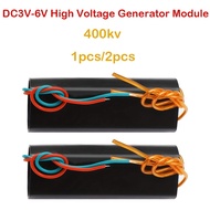 2 Voltage Generators DC 6-12V to 400KV Booster Inverter Arc Pulse Generator Power Module Voltage Tra