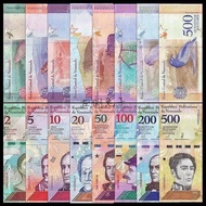 [Fidelity 8 Pieces Set] Pollyville Banknotes Rainbow Label Brand New Banknotes Coin Collection Gift 