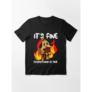 Funny T-shirt Meme Its Fine Im Fine Everything Is Fine Funny