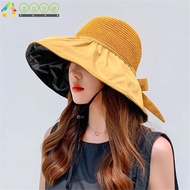 SUVE Bucket Hat Outdoor Sunscreen Anti-UV Portable Panama Hat Sun Hat
