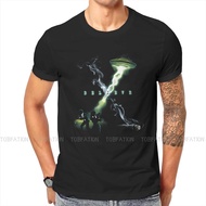 I Believe  O Neck TShirt The X Files TV Fabric Basic T Shirt Men Tops Individuality