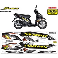 ♞,♘Suzuki skydrive striping/skydrive Variation/sky drive decal