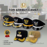 Men's Black PDU Sub-district Head Cap Size 55-60cm