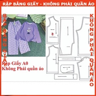 Paper code R42 - long-sleeved t-shirt and pants set