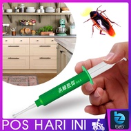 Cockroach Killer Bait Gel Tubes Applies Bathroom Kitchen Plunger Pest Control Repellent Racun Lipas 