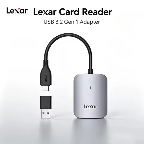Lexar CFexpress Type A Card Reader with USB-C Cable Plug and Play Hot Swap for Photographers Bus Pow