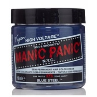 Manic Panic Semi-Permanent Hair Color Cream 4oz (Blue Steel)