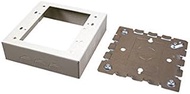 Wiremold 2 Gang Box 1-3/8 " D Ivory 1-3/8 "X4-3/4 "X4-5/8 " Carded4
