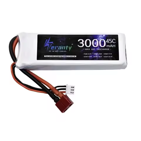 2S Lipo Battery 7.4v 1500mah 1800mah 2200mah 3000mah 4200mah 5200mah 6000mah 7200mah 10400mah JST/XT