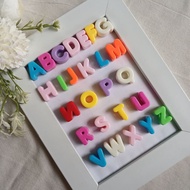 (1 pc) 3D letter beads, large letter beads