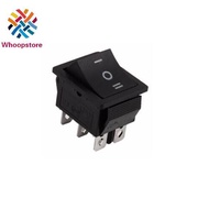 Switch 25*32mm 6-Pin DPDT Large Momentary Off Rectangle Rocker Switch Hot