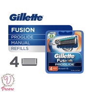 Gillette Fusion Proglide Refill 4's