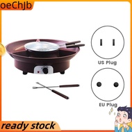 Fondue Pot SetElectric Chocolate Fondue Maker with 4 Forks Cheese Melting Fondue Machine KitTemperat
