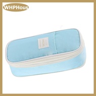 WHPHous Kawaii Bút Chì Trường Hợp Công Suất Lớn Bút Chì Túi Pouch Chủ Hộp Cho Cô Gái Văn Phòng Sinh