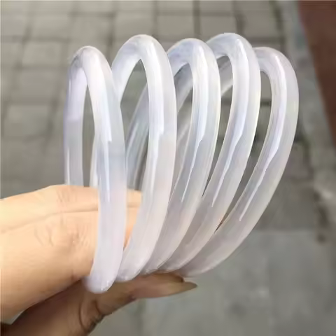 Jingle Fine Jade Bangle Bracelet Women Healing Gemstone Jewelry Genuine Myanmar Jadeite High Ice Gra