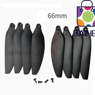 BAIHEE Folding Propeller Blades, Plastic 58mm/66mm Remote Control Drone Parts, Universal Black Quadc