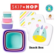 Skip Hop Zoo Snack Box Set (3pcs/set)/Lunchbox Bag(1pc)/ Lunch Kit (1pc)