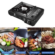 【COD】 New butane gas burner portable kitchen burning gas electric butane gas burner butane tank of inside