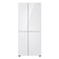 【LG 樂金】653公升智慧變頻雙門對開冰箱  GL-BL62WM 亞麻白 含基本安裝 送艾美特電風扇
