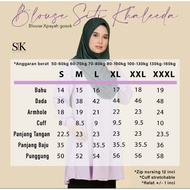 Blouse Lubna Xpayah Gosok PLUS SIZE, BLOUSE PATUH SYARIAH