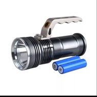 Super Bright T6 Portable Rechargeable 18650 X 2 Battery Searchlight 50000LM