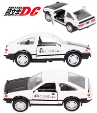 9cm Initial D Toyota AE86 Trueno Alloy Diecast Model Sprinter Drift Car Toy