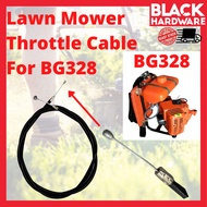 Black Hardware BG328 Lawn Mower Throttle Cable Wire Mesin Rumput Minyat Tali Kabel Wayar Tanaka Oil Prune Crop Trim Mach