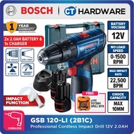 BOSCH GSB 120-LI (GEN 2) 12V CORDLESS IMPACT DRILL [ GSB120LI ]