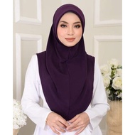 Tudung Sarung Mosscrepe Saiz M dan L dan XL| Tudung Sarung | Tudung Sarung murah | Tudung Sarung Pla