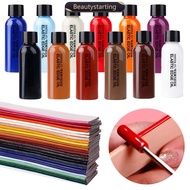 BEAUTYSTARTING 30ml Matte Leather Edge Paint Elastic Edge Coating for Leather Bag Edge Finishing Pai